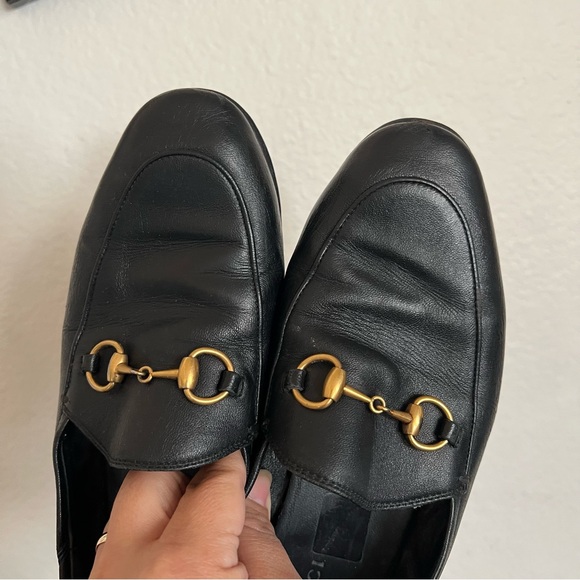 Gucci Brixton Leather Horsebit
Loafers size 35.5 Black - Picture 8 of 17